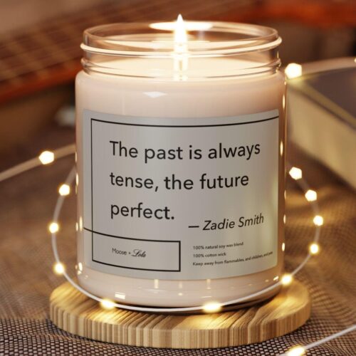 The past is always tense, the future perfect, english teacher,gift for teacher,grammar,grammar mugs,literary gifts,new teacher gift,reading teacher,writing,font choice